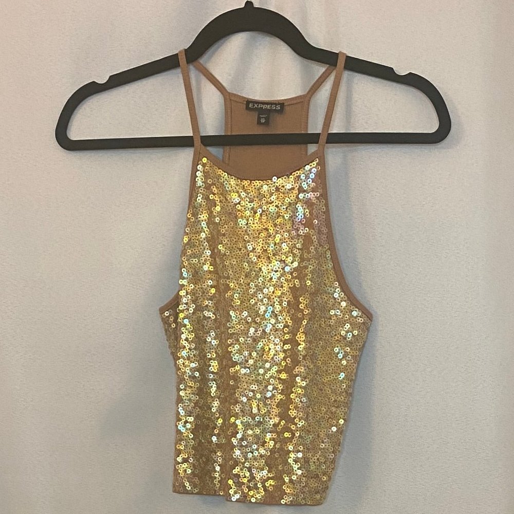 Sequin Tank Top